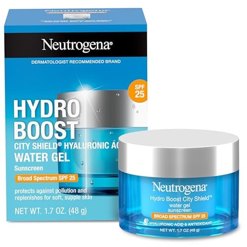 Neutrogena Hydro Boost City Shield Water Gel Face Moisturizer w/ SPF 25 1.7-Oz Deal