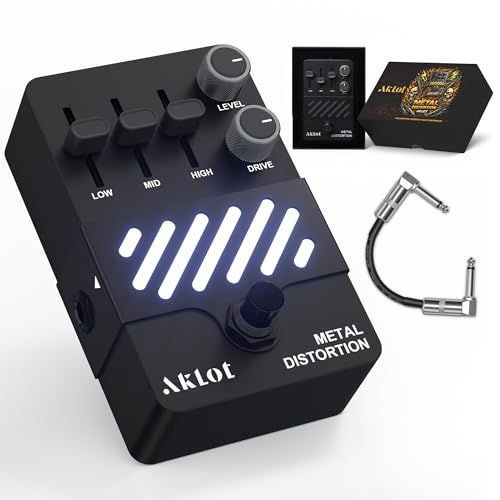 AKLOT Metal Distortion Guitar Pedal Deal