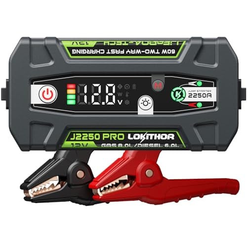 LOKITHOR J2250 PRO 2250A 12V LiFePO4 Jump Starter w/ ConnectMax Deal