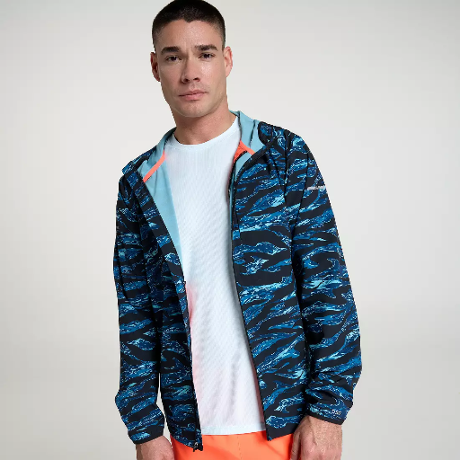DSG Men's Full Zip Run Jacket Naito Multi Deal