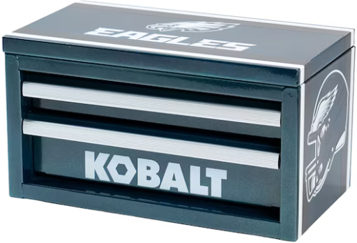 KOBALT Mini NFL Toolbox, Eagles (All Teams Available) 