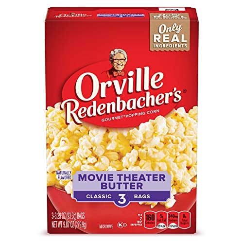 3-Pack 3.29-Oz Orville Redenbacher's Popcorn (Movie Theater Butter)