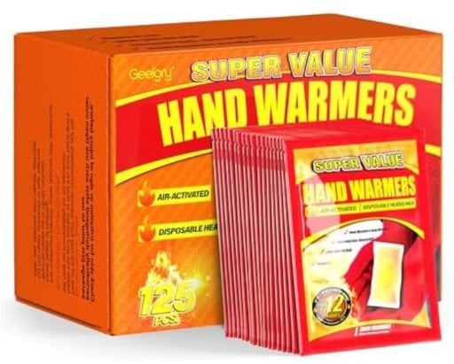 GEELGRY Hand Warmers Disposable 125Pcs