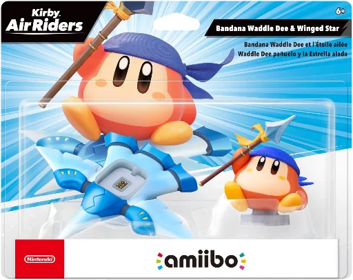 Nintendo Amiibo Bandana Waddle Dee & Winged Star (KirbyAir Riders Series)
