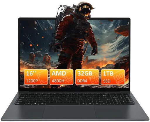 AUUSDA T1568 15.6" FHD 1080p AMD Ryzen 7 5825U 32GB RAM 1TB SSD Laptop