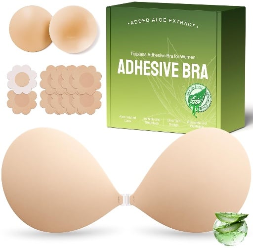 Ultra Invisible Sticky Bra Push Up Deal