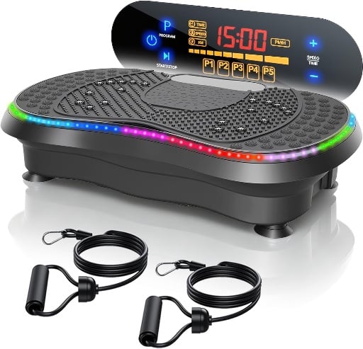 POWERFUEL Large Vibration Plate Exercise Machine