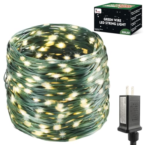 164' 500-LED Christmas String Lights with 8 Modes & Timer Deal