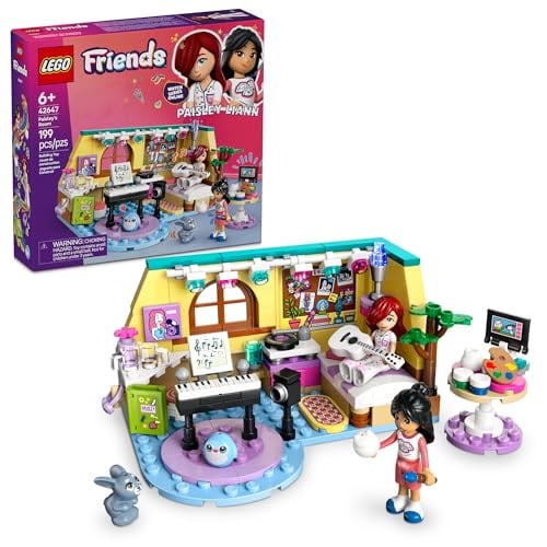 LEGO Friends: Bedrooms - Paisley's Room (42647, 199-Piece)