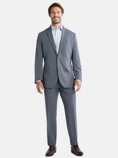 George Men's Comfort Stretch 2-Piece Suit Set