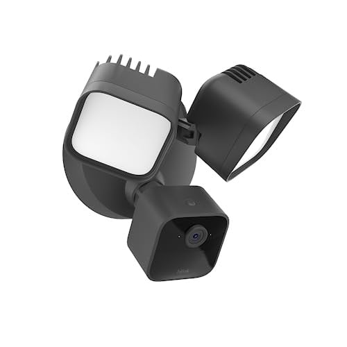 Blink Wired Floodlight Camera Black Deal