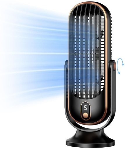 720° Flippable Bladeless Tower Fan