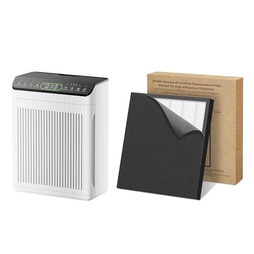 ET066 Air Purifier with 1 Pack Replacement Filter Deal