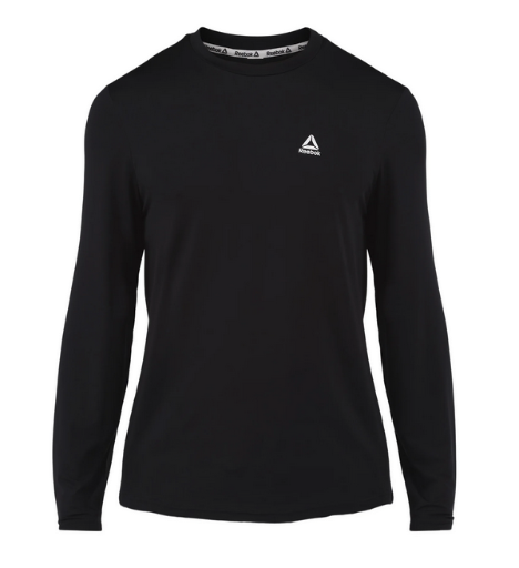 Reebok Men's Long Sleeve Sun Shirt w/ UPF 50+