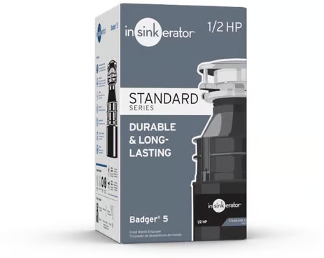 InSinkErator Badger 5 1/2 HP Continuous Feed Garbage Disposal