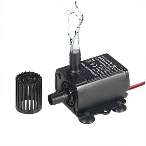 Water Pump Aquarium, Submersible Pump DC 12V 5W, 280L/H Deal