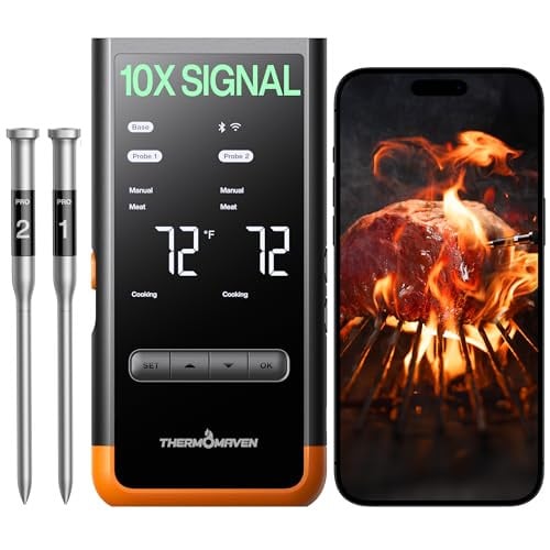 ThermoMaven G2 Smart Bluetooth Wireless Meat Thermometer w/ 2 Probes Deal