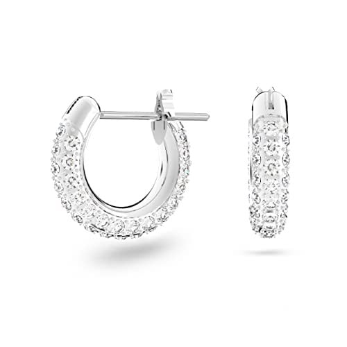 Swarovski Dextera Mini Hoop Women's Earrings, Clear Swarovski Crystals Deal