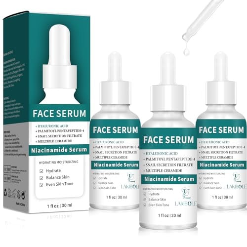 3 Pack Niacinamide Face Serum with Ceramide (1fl oz/30ml) Deal