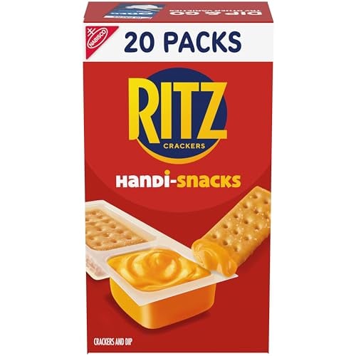 Handi-Snacks RITZ Crackers ‘N Cheesy Dip Snack Packs (20 Snack Packs) Deal