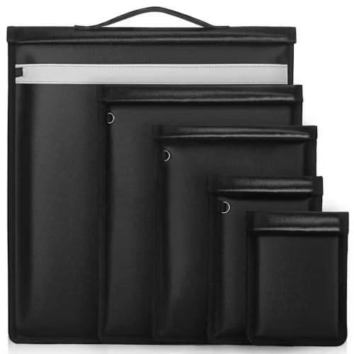 KIPHCA 5-Pc Faraday Bag Set