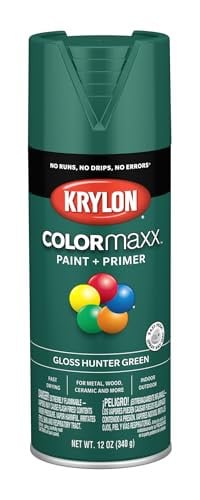 Krylon COLORmaxx Spray Paint and Primer 12-Oz (Gloss Hunter Green) Deal