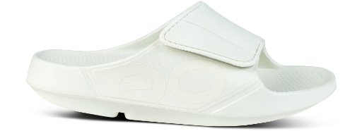 OOFOS OOahh Sport Flex Slide Sandals  (Cosmic Gray)