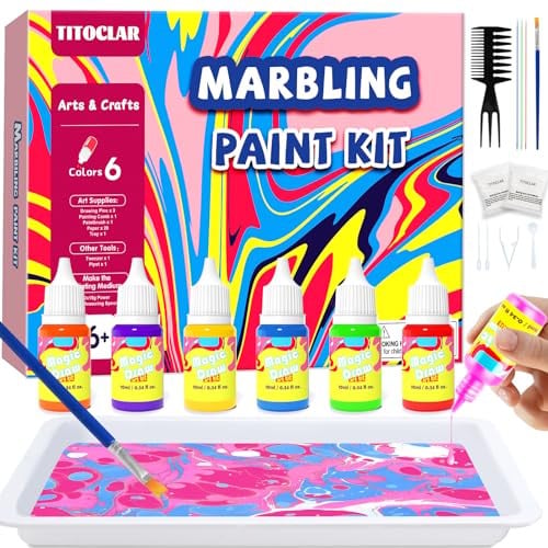 Titoclar Marbling Paint for Kids STEM Science
