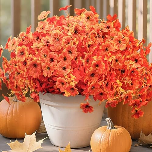 12 Bundles Artificial Flowers Deal
