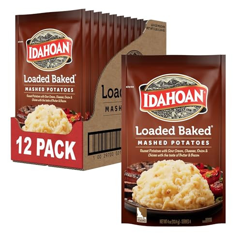 Idahoan Mashed Potatoes (Applewood Smoked Bacon) 12-Pack