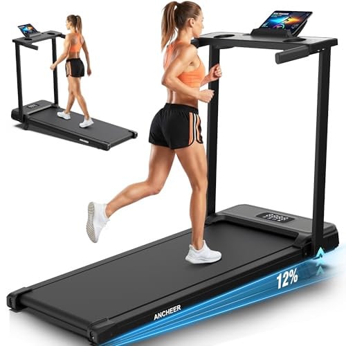 FUNMILY 3.5HP 12% Incline Walking Pad Treadmill