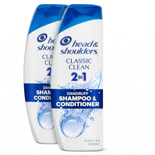 Head & Shoulders Classic Clean 2-in-1 Anti-Dandruff Shampoo + Conditioner 2-Pack 8.45-Oz