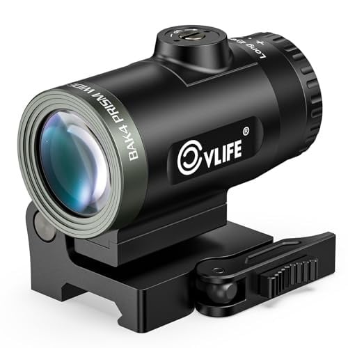 CVLIFE Eaglefeather 3X/4X/5X Compact Magnifier with Quick-Release Mount Deal
