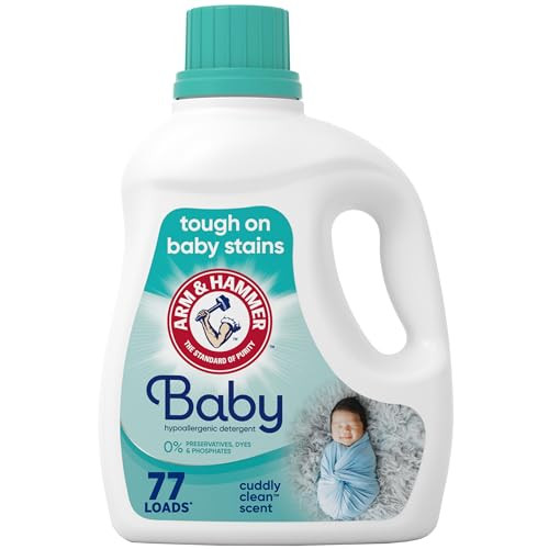Arm & Hammer Baby Liquid Laundry Detergent 100.5-Oz (77 Loads)