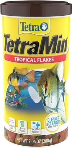 TetraMin Nutritionally Balanced Tropical Flake Food for Tropical Fish, 7.06 oz Deal