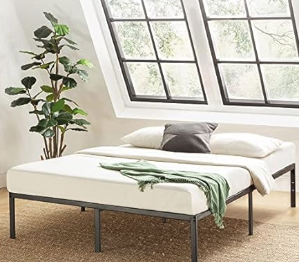 Best Price Mattress Simply Sturdy 14" Metal Platform Bed (Twin) Deal