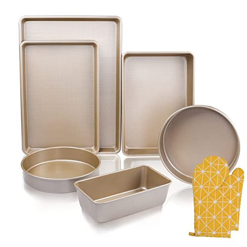 Nonstick Bakeware Textured 6-Piece Set