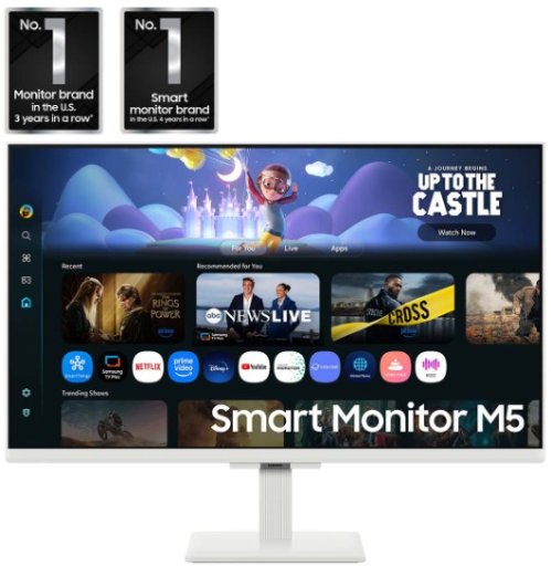 Samsung EPP & EDU: 27-Inch M50F 1080p 60Hz IPS HDR10 Smart Monitor