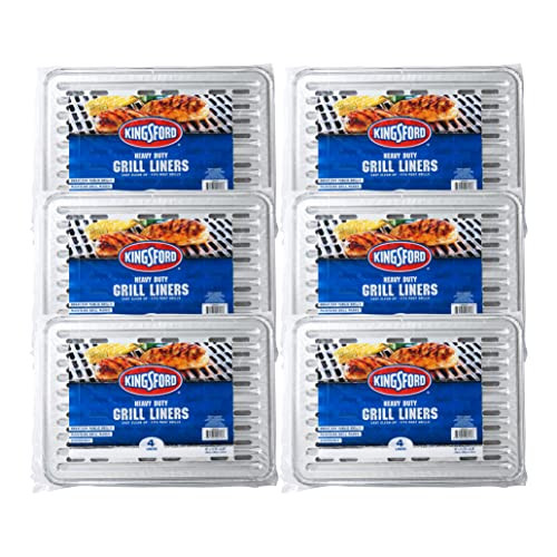 Kingsford Heavy Duty Aluminum Grill Liners 24-Count