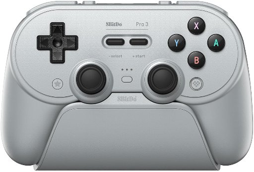 8Bitdo Pro 3 Bluetooth Controller for Switch/Switch 2 (Gray)