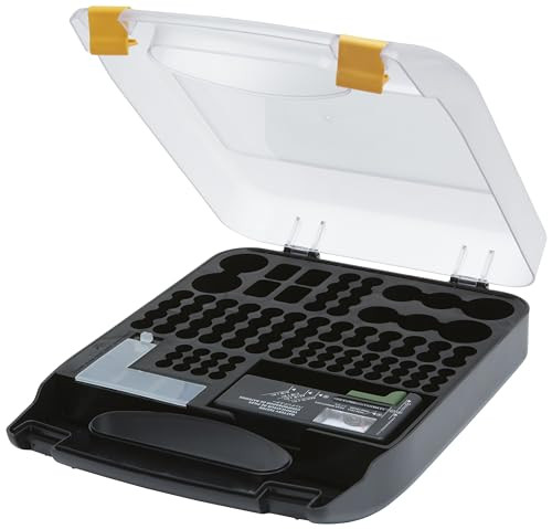 Amazon Basics Battery Organizer with Tester, 110 Batteries