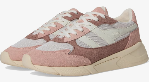 Gola Women's Tempest Shoes Off-White/Pearl Pink/Seashell
