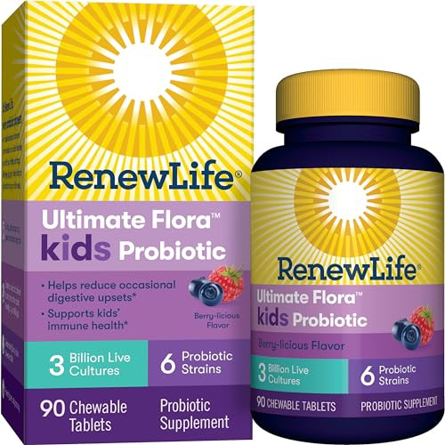 Renew Life Kids Probiotic Chewables 90-Count