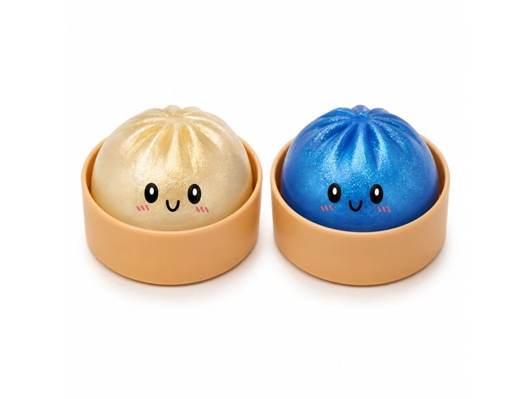 2-Pack Mystery Glitter Squishy Dumpling Deal