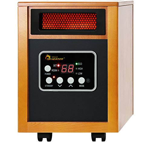 Dr Infrared Heater DR-968 Portable Space Heater 1500-Watt