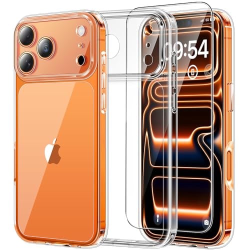 TAURI iPhone 17 Pro Clear Case with Screen Protector Deal