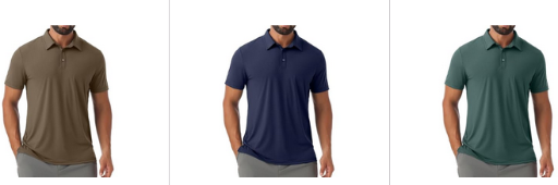 Askdeer Men’s Polo Shirts Deal
