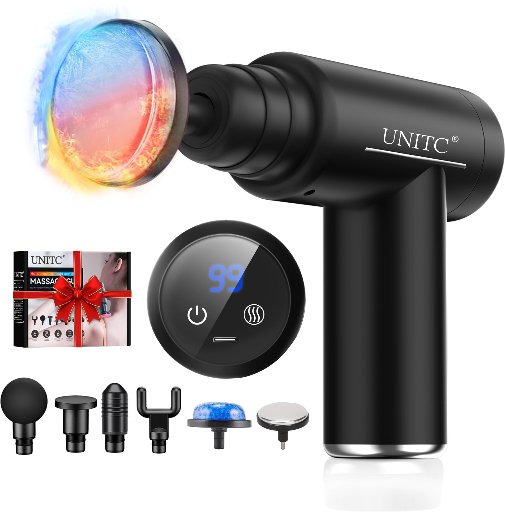 Unitc Mini Massage Gun 1500mAh with Heat&Cold