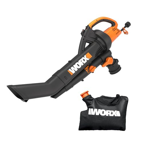 WORX TRIVAC 12 Amp 3-in-1 Electric Leaf Blower/Leaf Vacuum/Mulcher