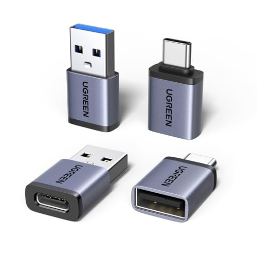 4-Pack UGREEN USB to USB C Adapter & USB C to USB Adapter Combo